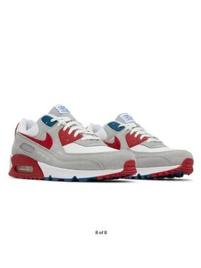Nike Air Max 90 Athletic Club - Red / Gray / White